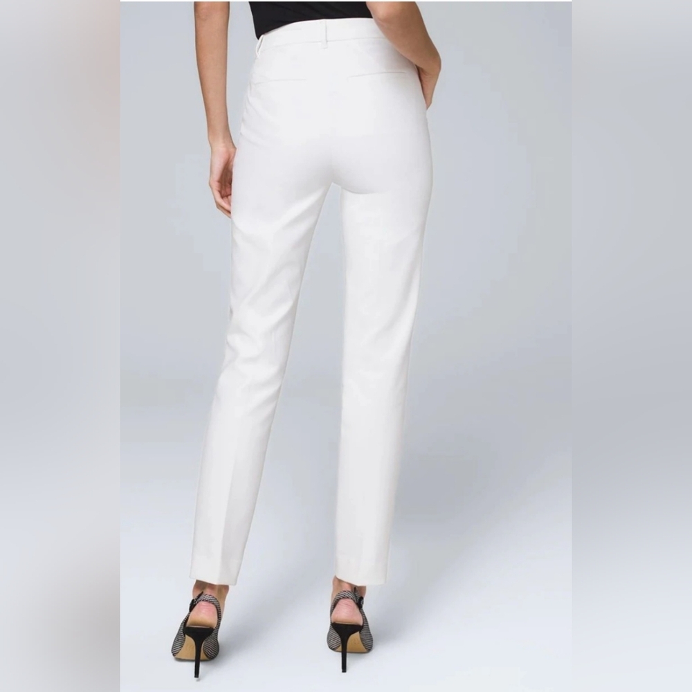 White House Black Market White Women's Pants - Picture 3 of 8